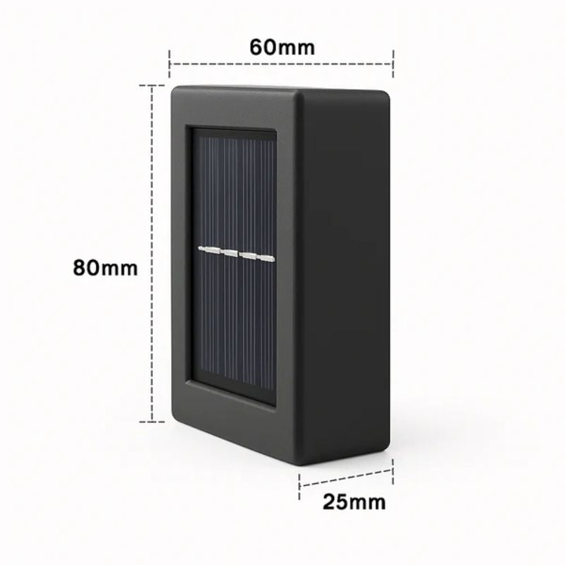 GlowSolar™ – Appliques murales solaires pour extérieur