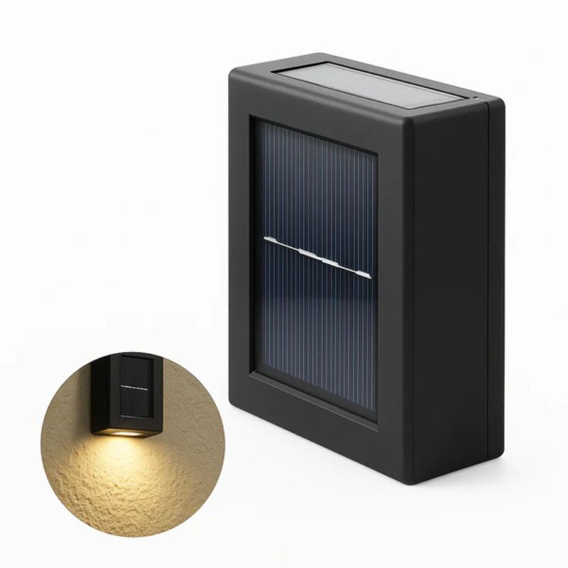 GlowSolar™ – Appliques murales solaires pour extérieur